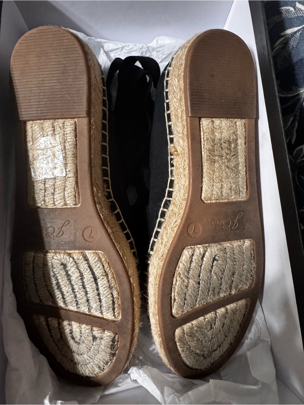 J Crew Canvas Espadrille Flat - Picture 5 of 8